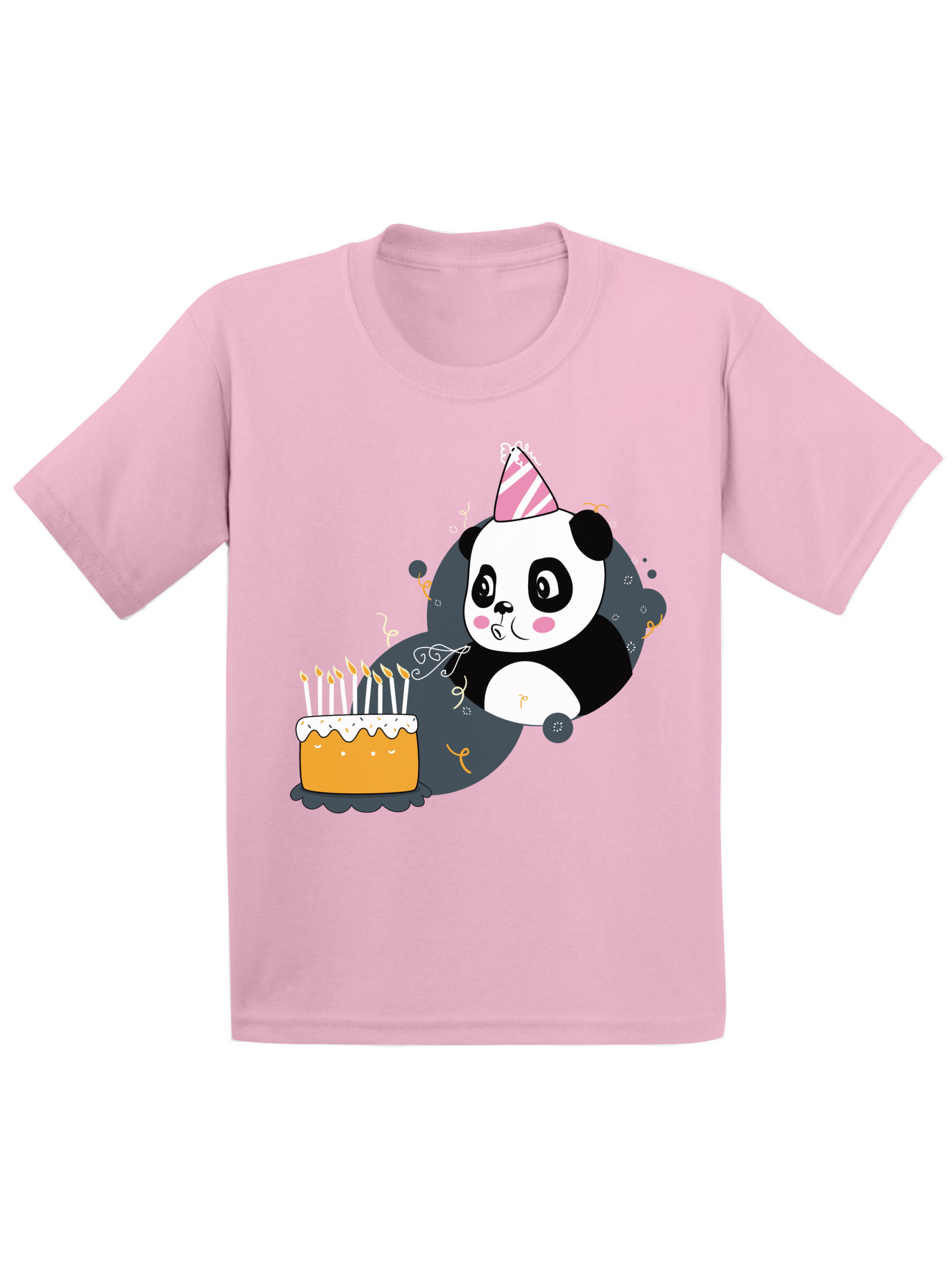 Awkward Styles Panda Birthday Toddler Shirt Kids Birthday Gifts Cute Panda Tshirt for Boy Cute Panda Tshirt for Girl Themed Party Birthday Boy Girl T shirt Funny Animal Lover Gifts for Kids - image 1 of 4