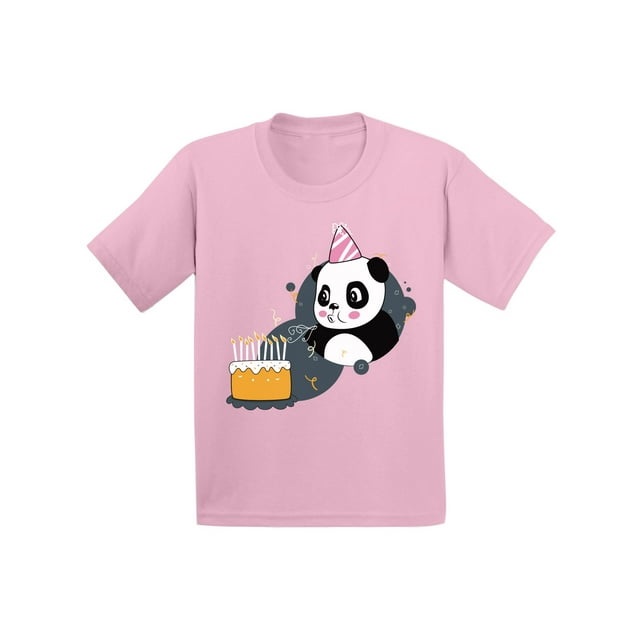 Awkward Styles Panda Birthday Toddler Shirt Kids Birthday Gifts Cute Panda Tshirt for Boy Cute Panda Tshirt for Girl Themed Party Birthday Boy Girl T shirt Funny Animal Lover Gifts for Kids