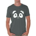 thumbnail image 1 of Awkward Styles Panda Face Shirt Panda Bear Valentine's Day T Shirt for Men Cute Panda Face Men's Tshirt Valentine Shirt Panda Bear Valentines Day Gift Idea for Him Funny Valentine Shirt, 1 of 4