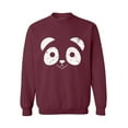 thumbnail image 1 of Awkward Styles Panda Face Sweatshirt Valentine's Day Sweater for Men Valentine Sweater for Women Cute Panda Face Sweater Valentine Sweatshirt Panda Bear Valentines Day Gifts, 1 of 5