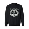 thumbnail image 1 of Awkward Styles Panda Skull Sweatshirt Dia de los Muertos Gifts Skull Clothing Sugar Skull Sweater for Women Day of the Dead Outfit Skull Sweatshirt for Men Gifts for Panda Lovers Animal Skull Jumper, 1 of 5