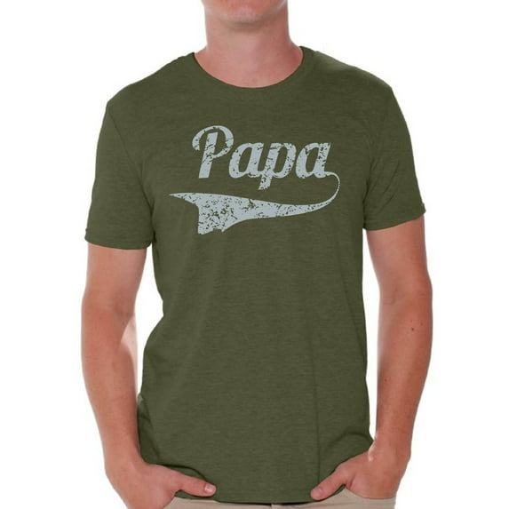 Awkward Styles Papa T Shirt for Men Mens Graphic Tshirt Tops Vintage Fathers Day Gift for Daddy Best Dad Ever Shirts Papa Gifts from Daughter Father Gifts from Son Dad Tshirt
