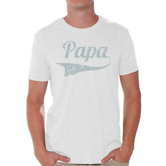 Awkward Styles Papa T Shirt for Men Mens Graphic Tshirt Tops Vintage Fathers Day Gift for Daddy Best Dad Ever Shirts Papa Gifts from Daughter Father Gifts from Son Dad Tshirt