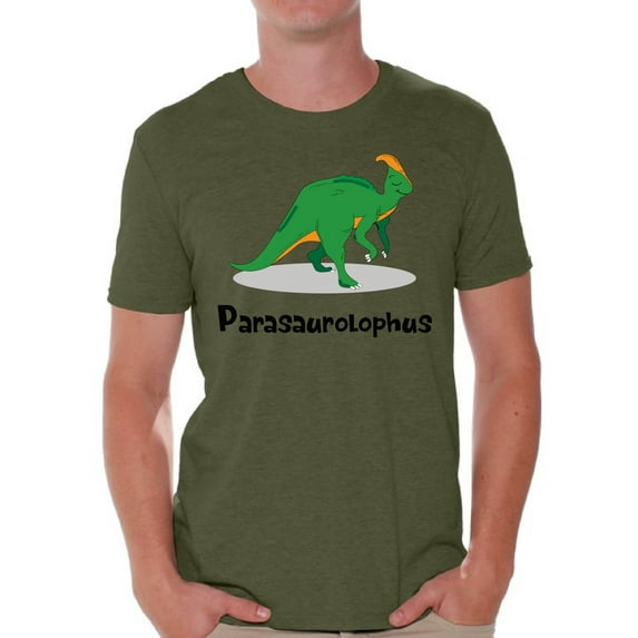 Awkward Styles Parasaurolophus Tshirt Dinosaur Shirts for Men Dinosaur Outfit Spirit Animal Parasaurolophus Tshirt Dinosaur Party Dinosaur Clothes for Men Dinosaur T Shirt Men's Parasaurolophus Shirt