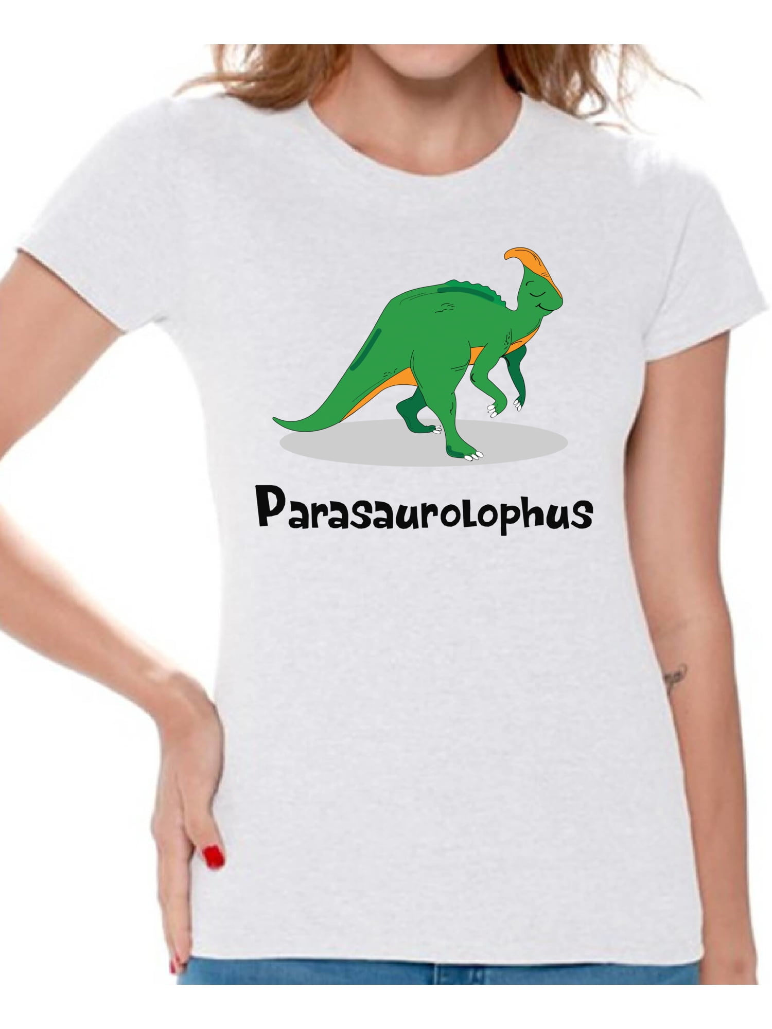 Awkward Styles Parasaurolophus Tshirt Dinosaur Shirts for Women