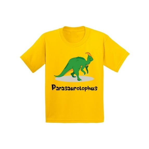 Awkward Styles Parasaurolophus Youth Shirt Kids Dinosaur Shirt Cute Dinosaur Gifts for Girls Parasaurolophus Spirit Animal Tshirt for Boys Dinosaur Birthday Party Cute Dinosaur Clothes for Kids