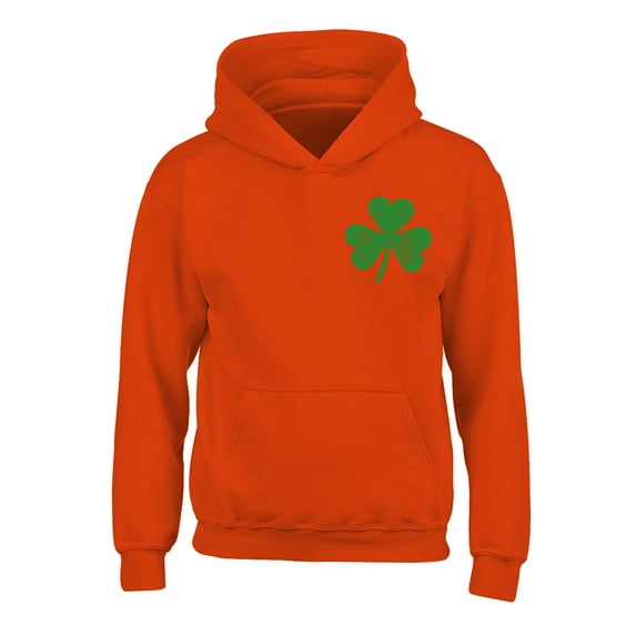 Awkward Styles Patty Day Hoodies for Kids Shamrock Hooded Youth Sweatshirt Proud Irish