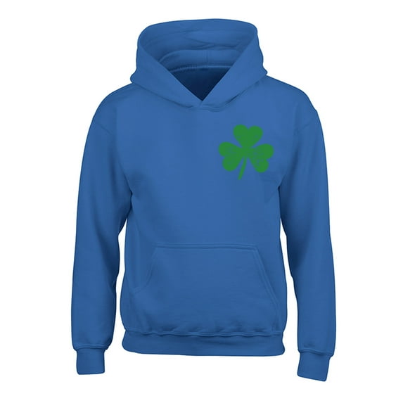 Awkward Styles Patty Day Hoodies for Kids Shamrock Hooded Youth Sweatshirt Proud Irish