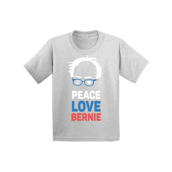 Awkward Styles Peace Love Bernie Youth Shirt Bernie Shirt Bernie for America Kids Shirt Bernie Clothes United States of America Patriotic Clothing Collection 2020 Choice Peace Love Bernie Fans Gifts