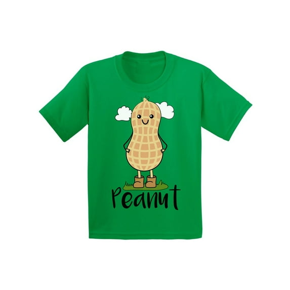 Awkward Styles Peanut Youth T-Shirt Peanut Kids Clothes Collection Gifts for Children Cute Tshirt for Boys Peanut Shirt for Girls Little Peanut Baby Items Kids Outfit Made in USA Peanut Tshirt