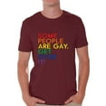 thumbnail image 1 of Awkward Styles Some People are Gay Get Over It T Shirt Gay Pride Flag Tshirt for Him Gay Mens Shirt Gay Flag T Shirt Gay T Shirt Mens Tshirt for Gay Boyfriend Rainbow Gay T Shirt Gay Tshirt for Him, 1 of 4