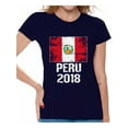 thumbnail image 1 of Awkward Styles Peru 2018 Football Shirt for Women Peruvian Flag Soccer Shirt, 1 of 4