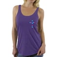 thumbnail image 1 of Awkward Styles Pink and Blue Cross Racerback Tank Tops for Women Christian Clothes for Ladies Jesus Womens Racerback Tank Top Jesus Clothing Christian Cross Tanks T Shirt for Her Cross Ladies Shirt, 1 of 4