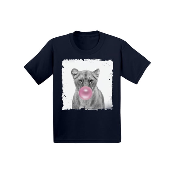 Awkward Styles Pink Bubble Shirt Cute Infant Shirt Lion Shirt Animals Prints Kids T Shirt Lion Infant Tshirt Cute Gifts for Children Lion Clothing Lovely Lion T Shirt Lion Lovers Funny Gifts for Kids