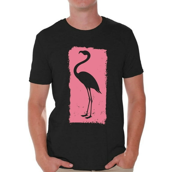 Awkward Styles Pink Flamingo Tshirt for Men Pink Shirts for Men Pink Flamingo Summer Flamingo Gifts for Him Beach T Shirt Funny Flamingo Shirts for Men Flamingo Party Gifts