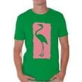 thumbnail image 1 of Awkward Styles Pink Flamingo Tshirt for Men Pink Shirts for Men Pink Flamingo Summer Flamingo Gifts for Him Beach T Shirt Funny Flamingo Shirts for Men Flamingo Party Gifts, 1 of 4