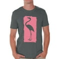 thumbnail image 1 of Awkward Styles Pink Flamingo Tshirt for Men Pink Shirts for Men Pink Flamingo Summer Flamingo Gifts for Him Beach T Shirt Funny Flamingo Shirts for Men Flamingo Party Gifts, 1 of 4