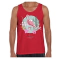 thumbnail image 1 of Awkward Styles Pink Floral Flamingo Shirts Beach Collection for Men Pink Flamingo Tank Top for Men Beach Shirts Summer Clothes for Men Flamingo Tank Top Pink Flamingo Tshirt for Men Pink Cute Gifts, 1 of 4