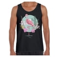 thumbnail image 1 of Awkward Styles Pink Floral Flamingo Shirts Beach Collection for Men Pink Flamingo Tank Top for Men Beach Shirts Summer Clothes for Men Flamingo Tank Top Pink Flamingo Tshirt for Men Pink Cute Gifts, 1 of 4