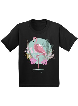 PINK FLAMINGO CUTE T-Shirts for Children, Kids, Girls, Women Premium T-Shirt