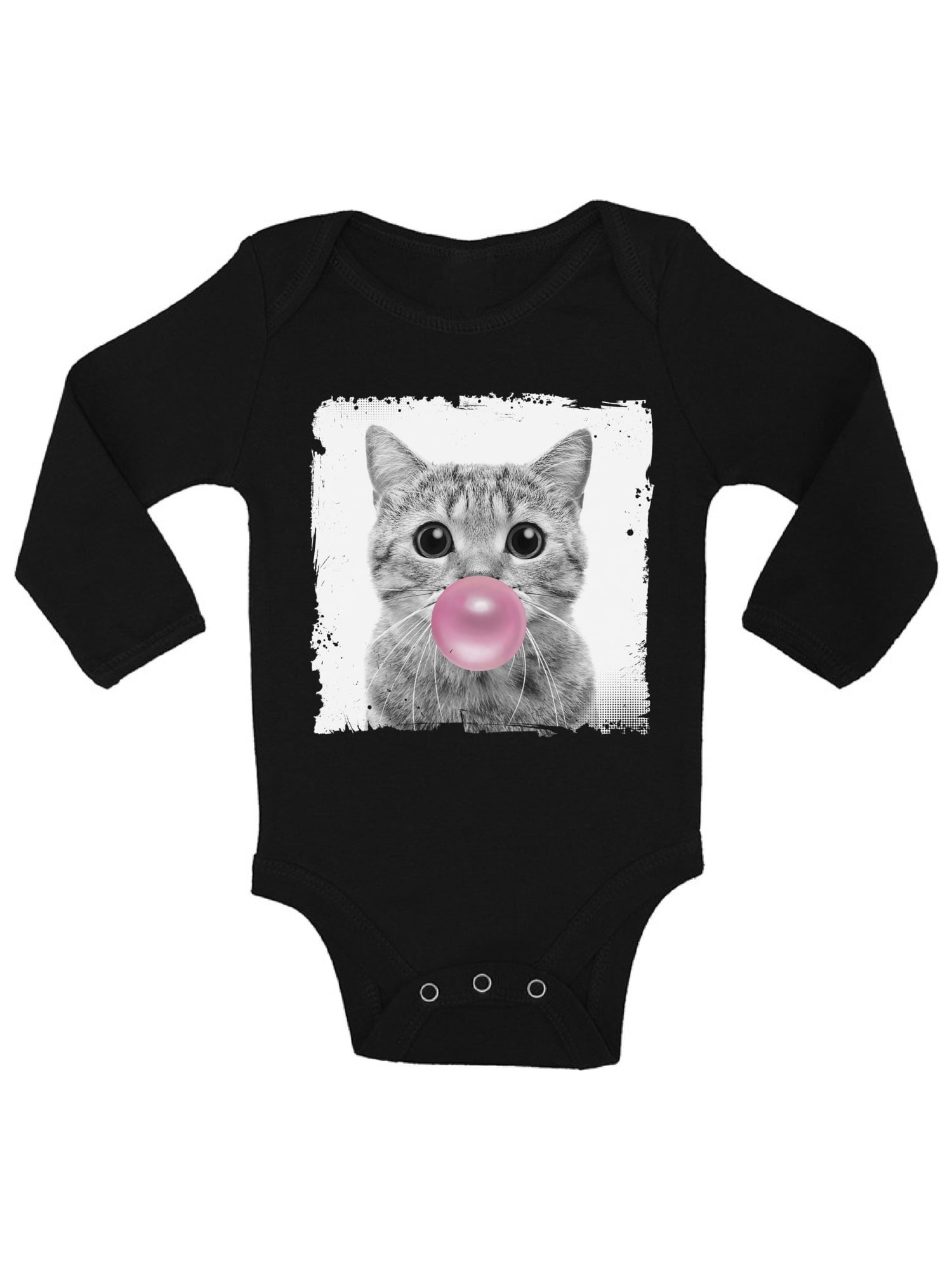 Awkward Styles Pink Gum One Piece Animal Clothing Bodysuit Long Sleeve