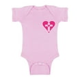 thumbnail image 1 of Awkward Styles Pink Heart Cross Baby Bodysuit Short Sleeve One Piece for Newborn Baby Christian Clothes for Baby Boys Christian Bodysuits for Baby Girls Jesus Clothing for Baby Kids Cross One Piece, 1 of 4