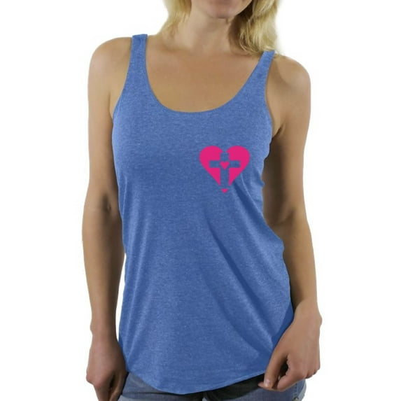 Awkward Styles Pink Heart Cross Racerback Tank Tops for Women Christian Clothes for Ladies Jesus Womens Racerback Tank Top Jesus Clothing Christian Cross Tanks T Shirt for Her Cross Ladies Shirt