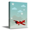 thumbnail image 1 of Awkward Styles Plane Canvas Art Cute Wall Art Nursery Room Wall Art Baby Boy Room Decor Baby Girl Room Decorations Ready to Hang Picture Newborn Baby Room Wall Decor Plane Wallpapers Made in USA, 1 of 7