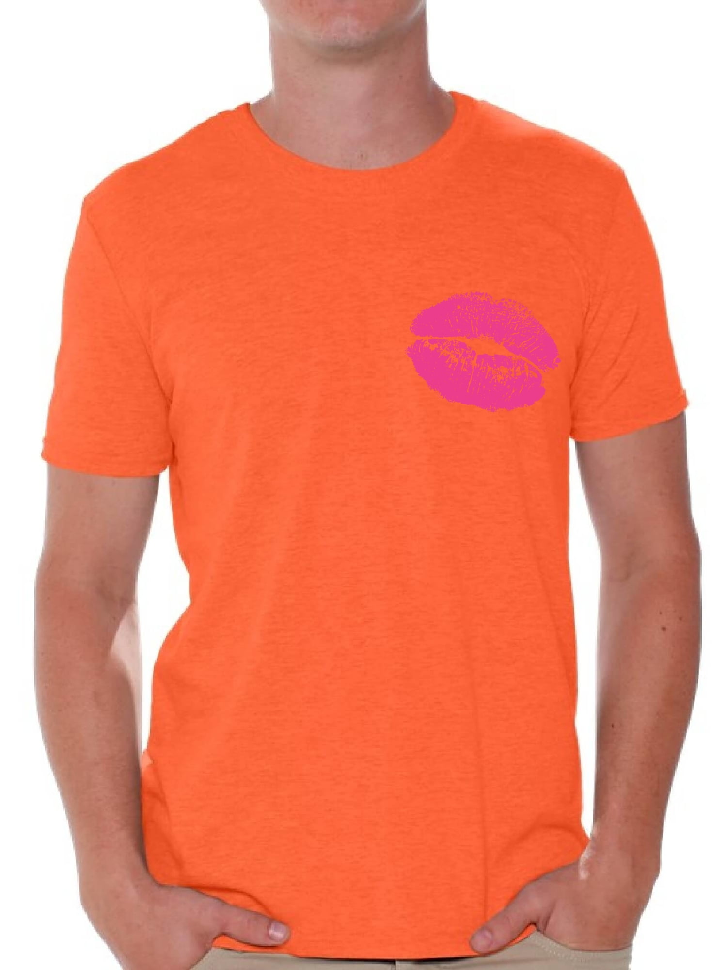 Awkward Styles Pocket Neon Lips Shirt 80s Themed Lip Tshirt 80s Accessories  80s Rock T Shirt 80s T Shirt Retro Vintage Pink 80s Costume 80s Clothes for  Men 80s Outfit 80s Party