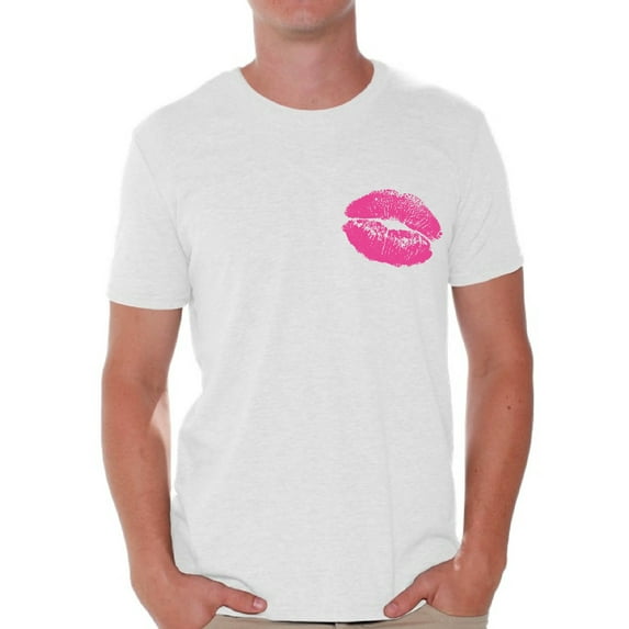 Awkward Styles Pocket Neon Lips Shirt 80s Themed Lip Tshirt 80s Accessories 80s Rock T Shirt 80s T Shirt Retro Vintage Pink 80s Costume 80s Clothes for Men 80s Outfit 80s Party Boy