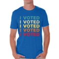 thumbnail image 1 of Awkward Styles Political Shirt for Men I Voted Color Shirt Election 2020 Support Democracy Clothing for Men Voter T Shirt USA 2020 Election United States Mens Shirt, 1 of 4