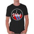 thumbnail image 1 of Awkward Styles Political Shirt for Men I Voted Shirt Election 2020 Support Democracy Clothing for Men Voter T Shirt USA 2020 Election United States Mens Shirt, 1 of 4