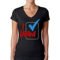 thumbnail image 1 of Awkward Styles Political Shirt for Women I Voted Check Mark V-Neck Shirt Election 2020 Support Democracy Clothing for Ladies Voter V neck Shirt USA 2020 Election United States Women's Shirt, 1 of 4
