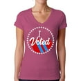 thumbnail image 1 of Awkward Styles Political Shirt for Women I Voted V-Neck Shirt Election 2020 Support Democracy Clothing for Ladies Voter V neck Shirt USA 2020 Election United States Women's Shirt, 1 of 4