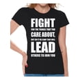 thumbnail image 1 of Awkward Styles Political Shirt for Women Fight for The Things Shirt Motivational Political Ladies T Shirt Support Human Rights T-shirt, 1 of 4