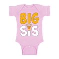 thumbnail image 1 of Awkward Styles Princess Baby Bodysuit Short Sleeve Crown Romper Top Big Sister Romper One Piece Big Sister Romper Baby Announcement Romper for Little One Cute Baby Clothing for Girls Kids Gifts, 1 of 4