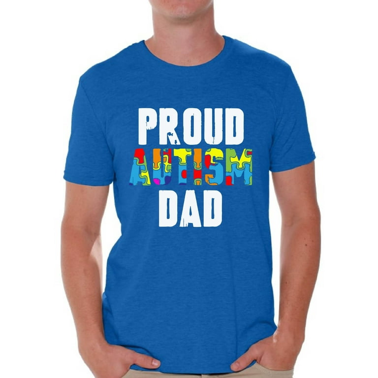 Mens Autism Dad Shirt Autism Awareness T-Shirt Gift Mens Autism Dad Shirt Autism Awareness T-Shirt Gift