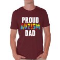 thumbnail image 1 of Awkward Styles Proud Autism Dad Shirts Autism Awareness Dad T-shirt Autism Gifts for Him Autistic Spectrum Awareness Tshirt Proud Dad Autistic Support Shirts for Men Autism Awareness T Shirt, 1 of 4