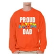 thumbnail image 1 of Awkward Styles Proud Autism Dad Sweatshirt Autism Awareness Sweater Autism Gifts Autism Dad Autistic Spectrum Awareness Sweatshirt Proud Dad Autistic Support Sweater for Men, 1 of 4