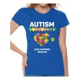 thumbnail image 1 of Awkward Styles Proud Autism Mom Shirts Autism Awareness Mom T-shirt Autism Gifts for Her Autistic Spectrum Awareness Tshirt Proud Mother Autistic Support Shirts for Women Autism Awareness T Shirt, 1 of 4