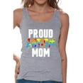 thumbnail image 1 of Awkward Styles Proud Autism Mom Tank Top Autism Awareness Tops for Parents Autism Gifts for Her Autistic Spectrum Awareness Women's Tank Top Proud Mother Autistic Support Tanks for Women, 1 of 4