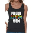 thumbnail image 1 of Awkward Styles Proud Autism Mom Tank Top Autism Awareness Tops for Parents Autism Gifts for Her Autistic Spectrum Awareness Women's Tank Top Proud Mother Autistic Support Tanks for Women, 1 of 4