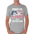 thumbnail image 1 of Awkward Styles Proud Brother of a Veteran Men Shirt Brother Gifts USA T shirt for Brother Superhero Proud Brother Tshirt Free to Be Me Vintage USA Flag T-shirt for Brother I'm American, 1 of 4