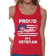 thumbnail image 1 of Awkward Styles Proud Daughter of a Veteran Women Tank Top Made in the USA 4th of July Shirt for Daughter Patriotic Gifts Proud Daughter Tank 4th of July Party USA Military Tank Top for Daughter, 1 of 4