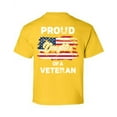 thumbnail image 1 of Awkward Styles Proud Daughter of a Veteran Youth Shirt Independence Day Vintage USA Flag Daughter Tshirt One Nation Proud Daughter T shirt for Girls Superhero USA Daughter Print on the Back Only, 1 of 4