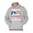 thumbnail image 1 of Awkward Styles Proud Grandpa of a Veteran Hoodie Love USA Retro USA Hooded Sweatshirt for Grandpa 4th of July Party Veteran Grandpa Hooded Sweater Patriotic Gifts American Flag Hoodie for Grandpa, 1 of 4