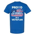 thumbnail image 1 of Awkward Styles Proud Grandpa of a Veteran Shirt Gift Idea Vintage USA T shirt for Grandpa I'm American Veteran Grandpa Tshirt 4th of July Gifts Patriotic USA T-shirt for Grandpa Print on the Back Only, 1 of 4