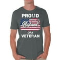 thumbnail image 1 of Awkward Styles Proud Husband of a Veteran T Shirt for Men American Flag Men Shirt Patriotic Gifts for Him Stripes and Stars Clothing American Style Proud Husband of a Veteran T Shirt for Dad, 1 of 4