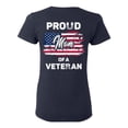thumbnail image 1 of Awkward Styles Proud Mom of a Veteran Shirt USA Gifts for Mom Retro American Flag Mom Tshirt Proud Mom Patriotic Mom Veteran Shirts 4th of July Gifts Vintage USA T shirt for Mom Print on the Back Only, 1 of 4