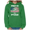 thumbnail image 1 of Awkward Styles Proud Sister of a Veteran Women Hoodie Superhero 4th of July Hooded Sweatshirt for Sister Gift for Sister Patriotic Sister Hooded Sweater I'm American USA Veteran Hoodie for Sister, 1 of 4